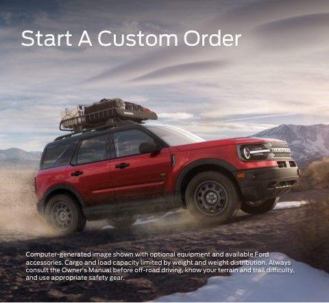 Start a custom order | Moyer Ford Sales Inc in Foley AL